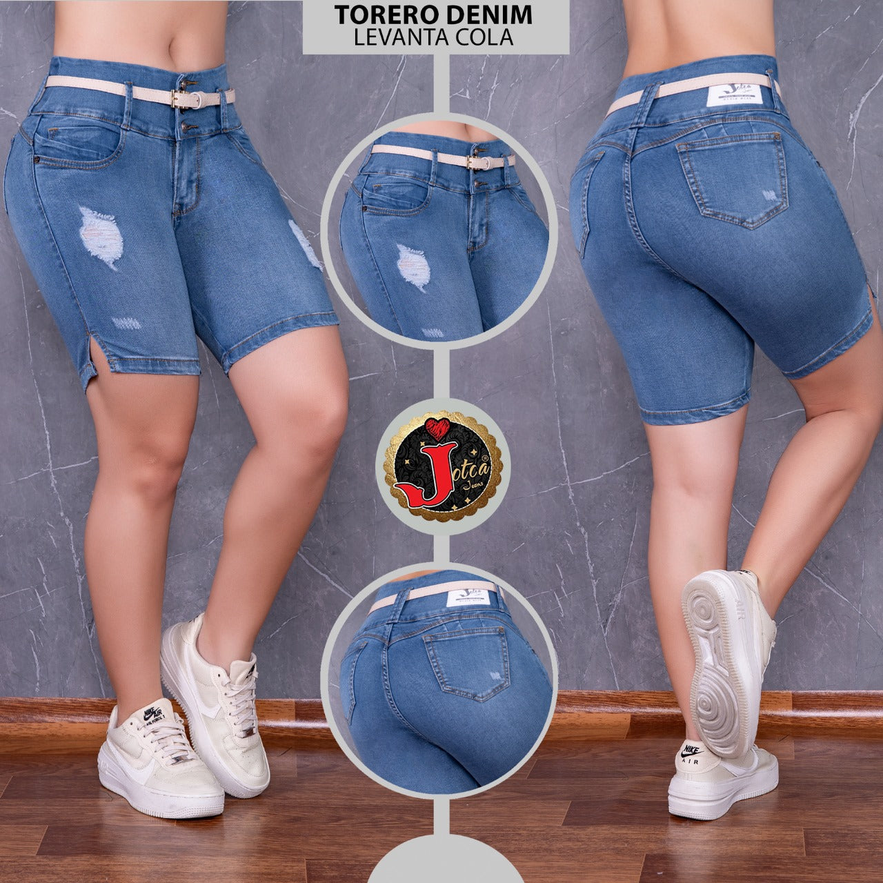 PACK X3 TOREROS DENIM