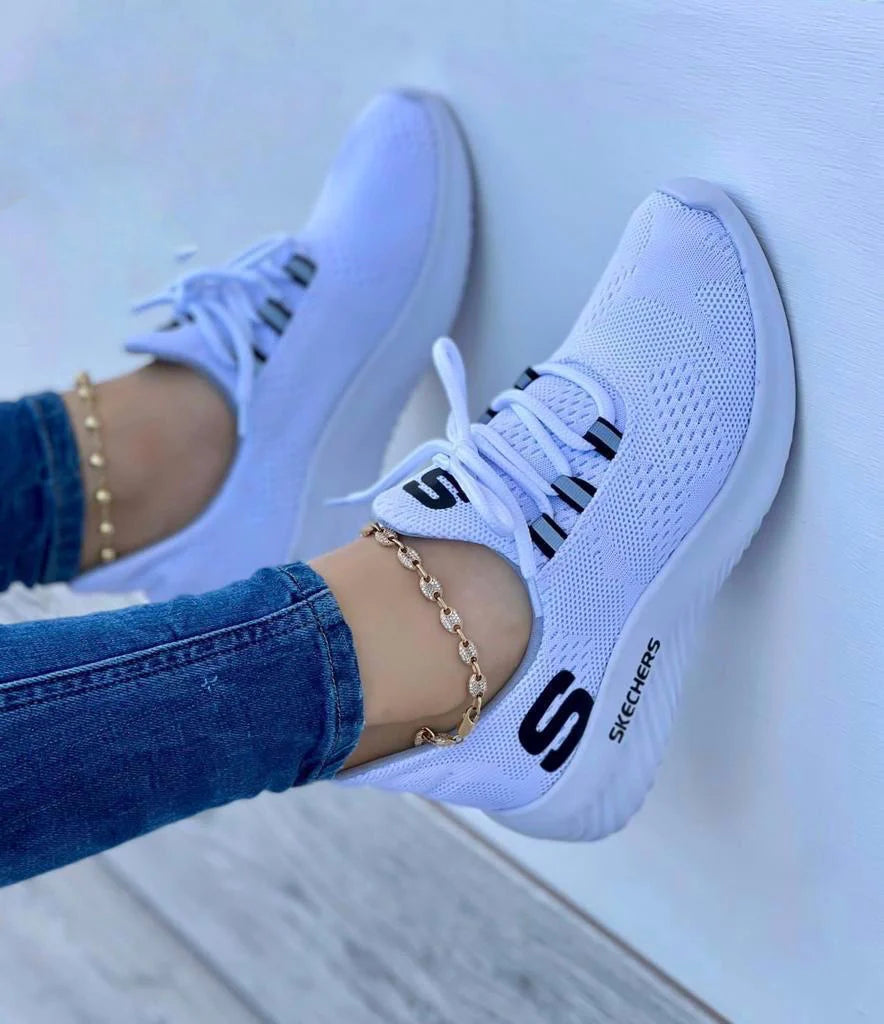 TENIS SKECHER BLANCO