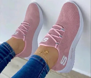 TENIS SKECHER ROSA