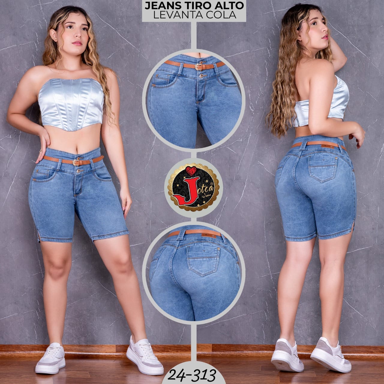 PACK X3 TOREROS DENIM