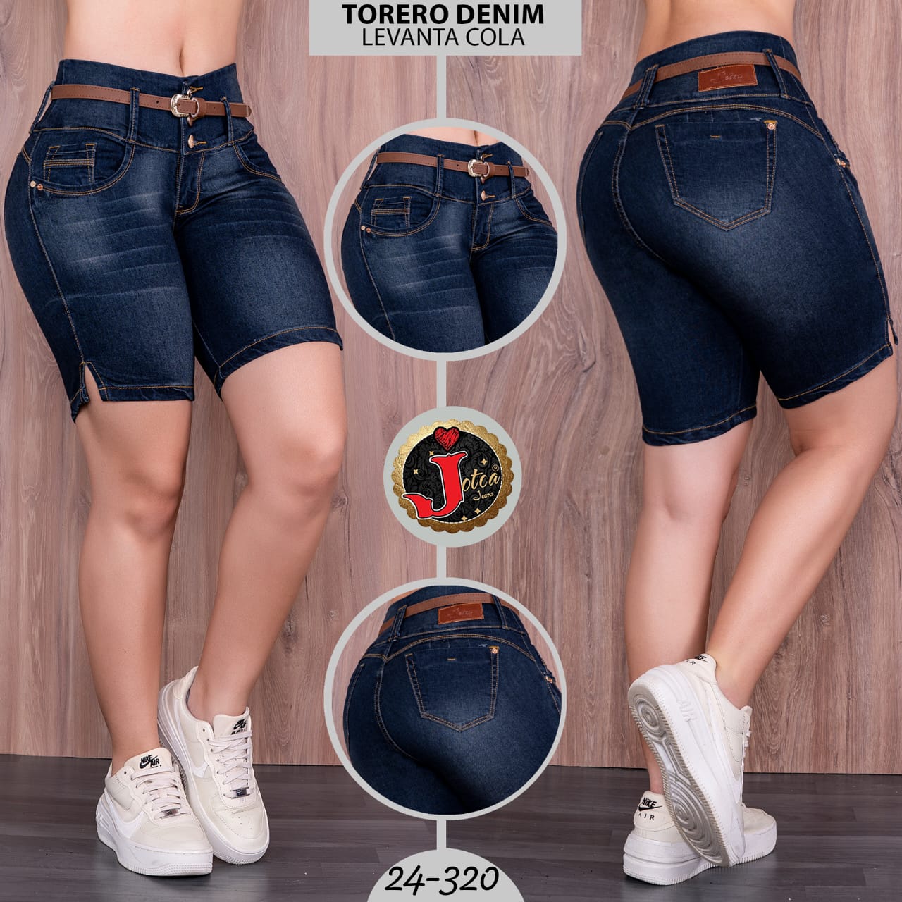 PACK X3 TOREROS DENIM