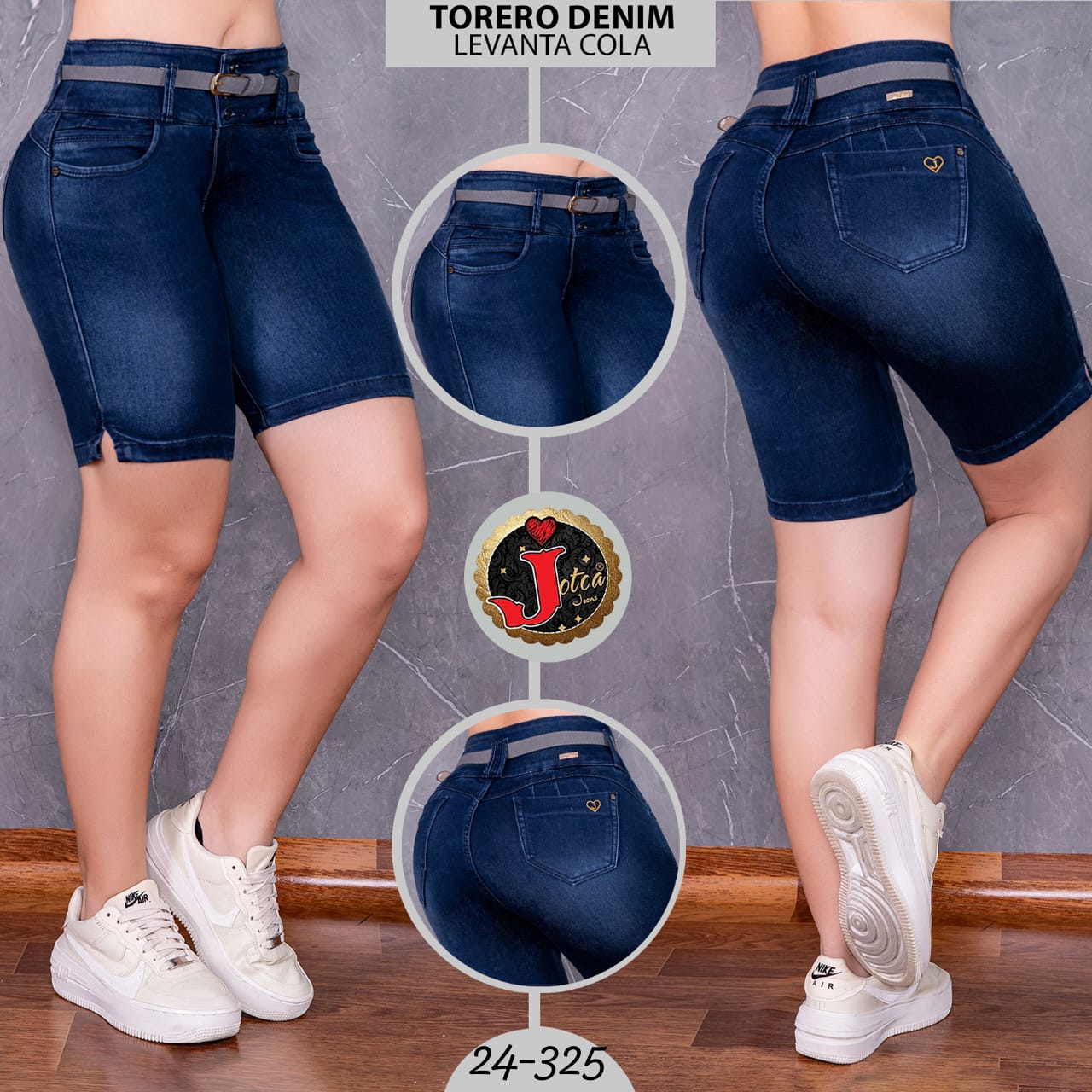 PACK X3 TOREROS DENIM