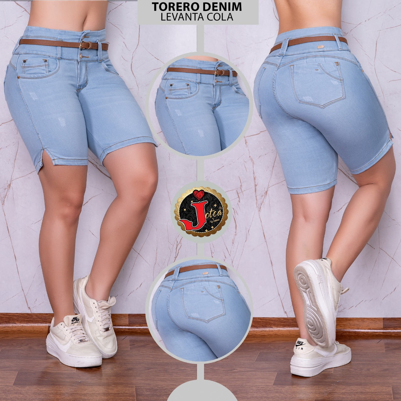 PACK X3 TOREROS DENIM