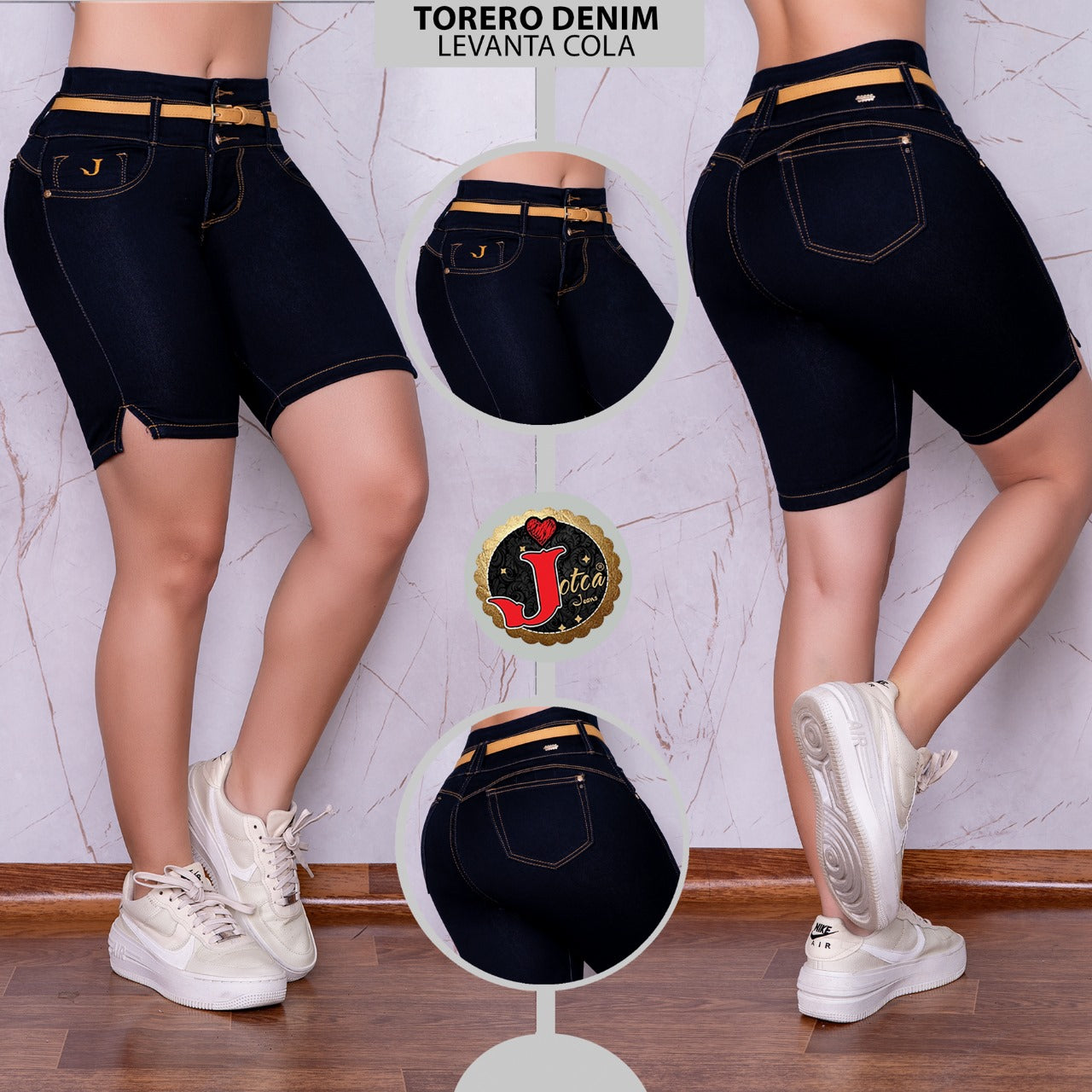 PACK X3 TOREROS DENIM