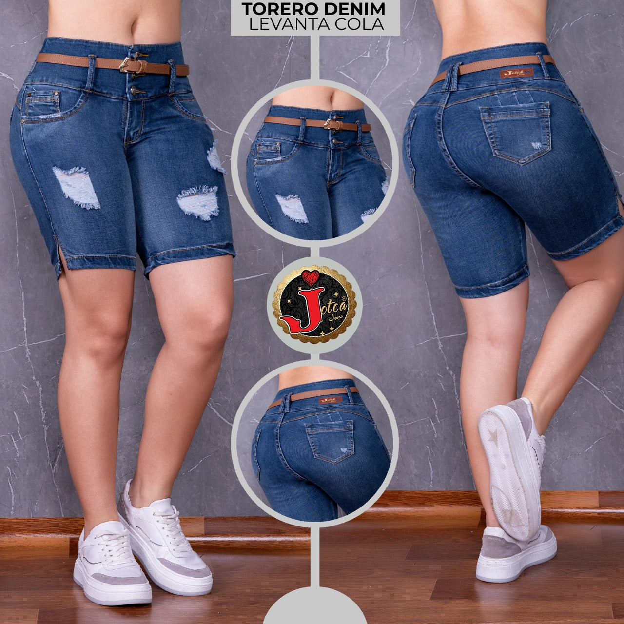 PACK X3 TOREROS DENIM