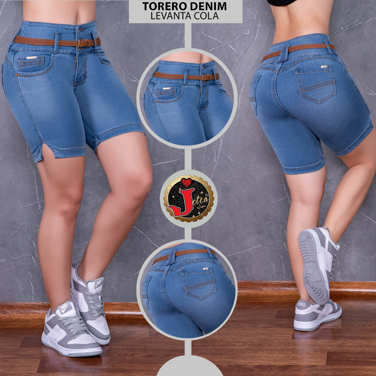 PACK X3 TOREROS DENIM