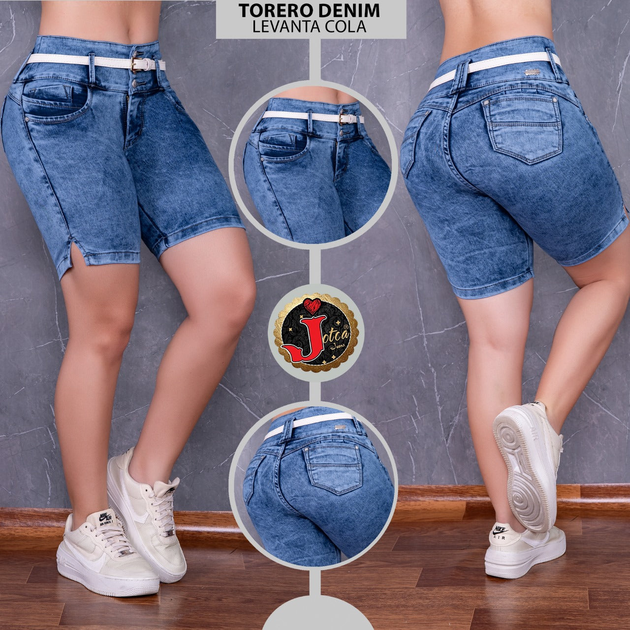 PACK X3 TOREROS DENIM