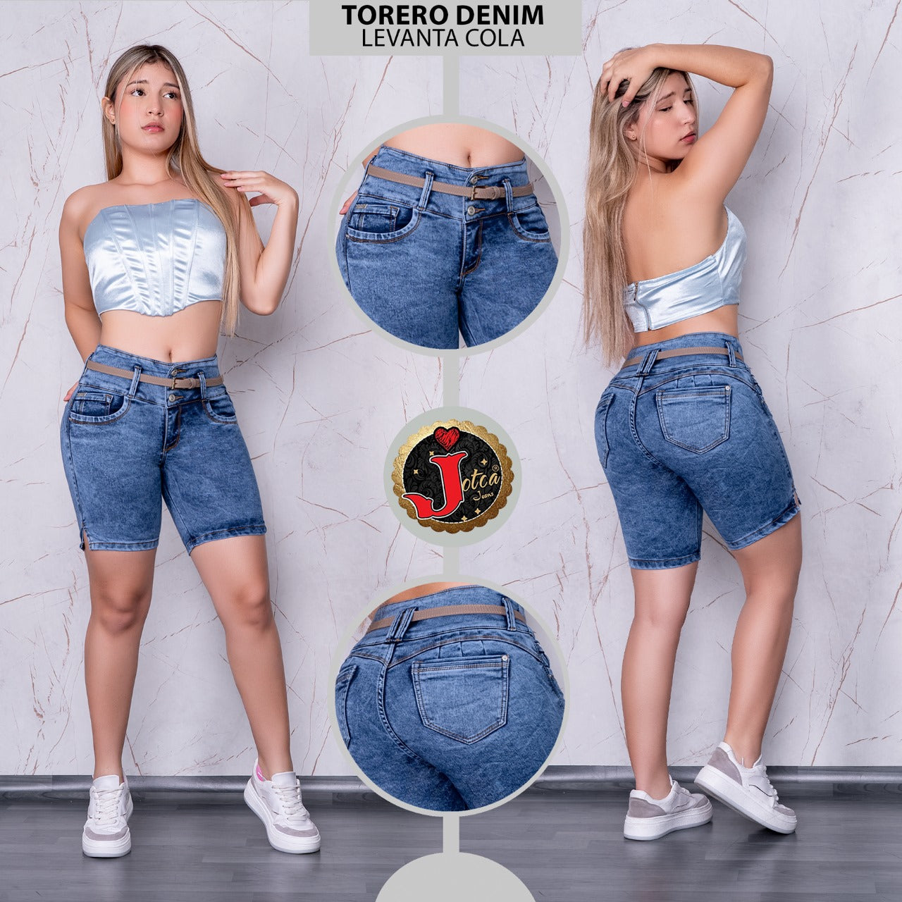 PACK X3 TOREROS DENIM