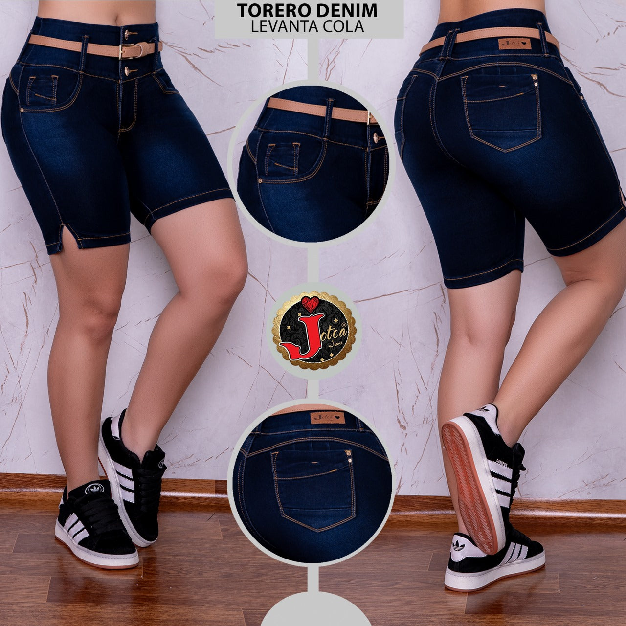 PACK X3 TOREROS DENIM