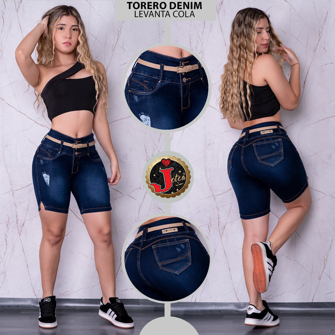 PACK X3 TOREROS DENIM