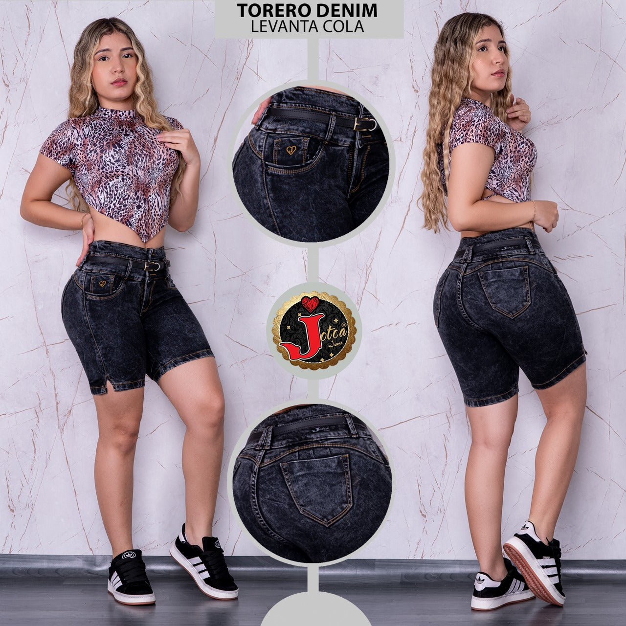 PACK X3 TOREROS DENIM