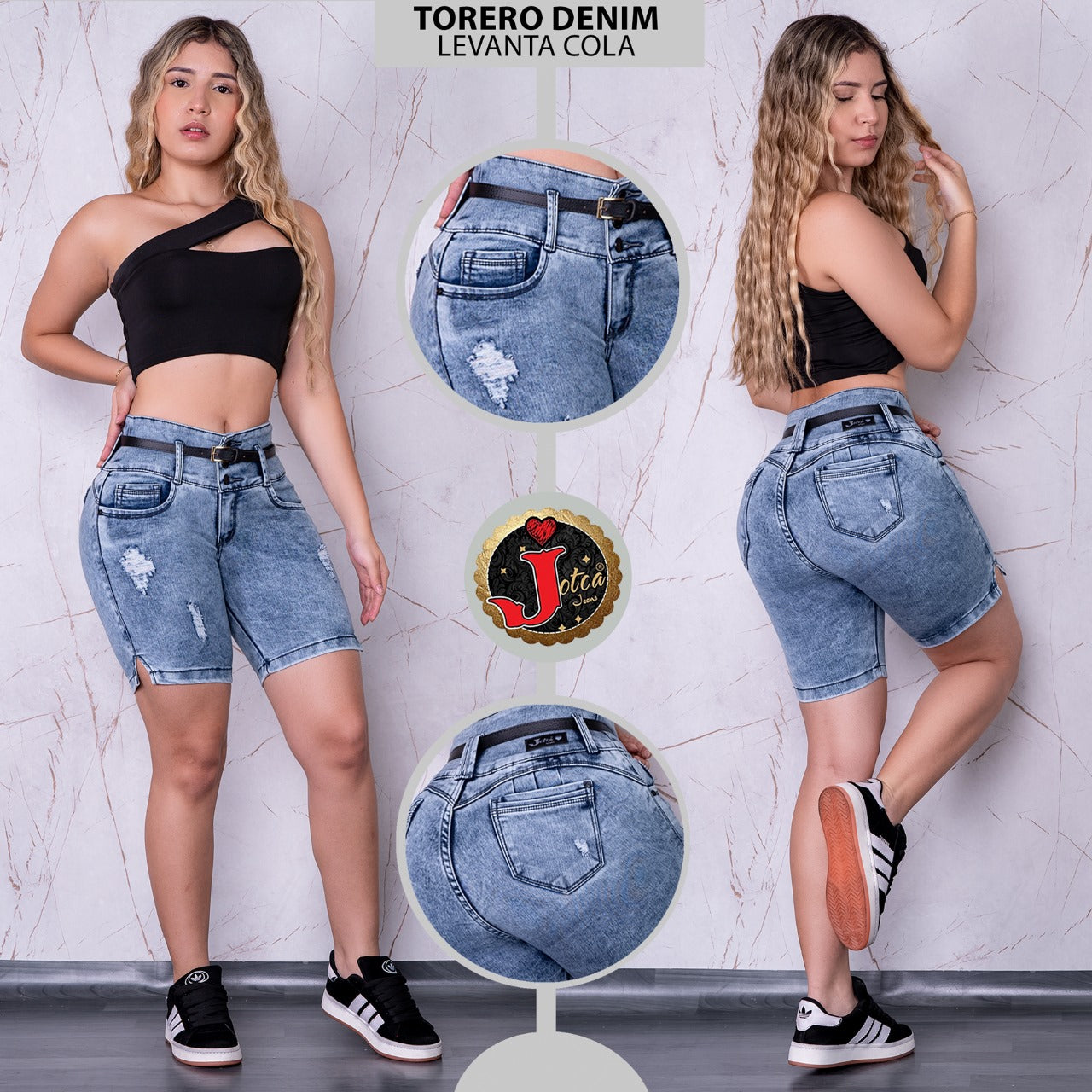 PACK X3 TOREROS DENIM